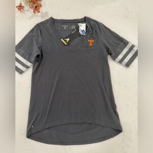 Antigua Women's Gray Dotted Top